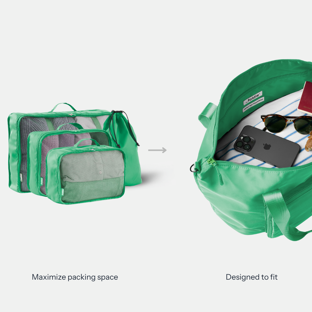 The Foldie® Packing Cube Set
