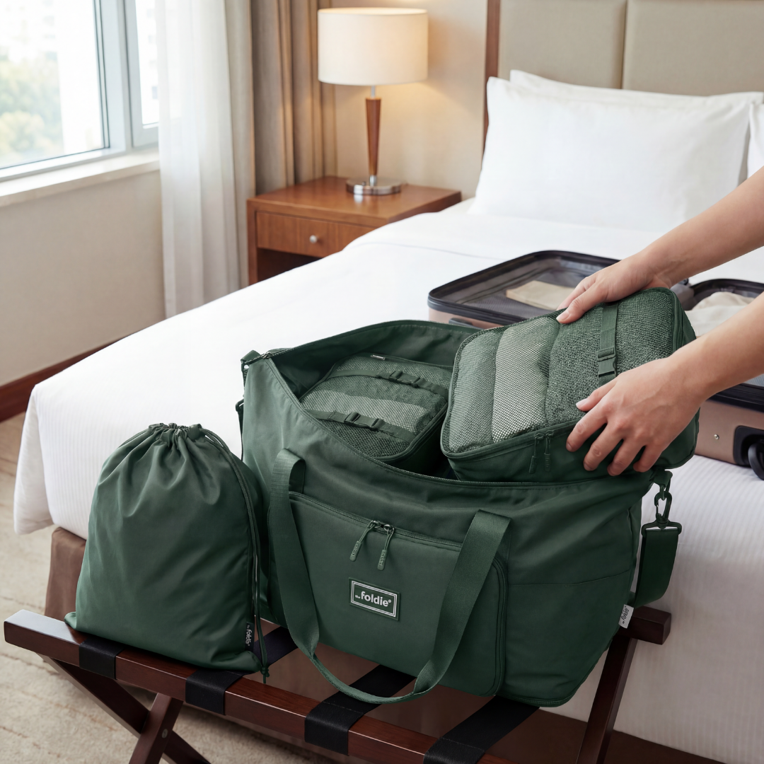 The Foldie® Packing Cube Set