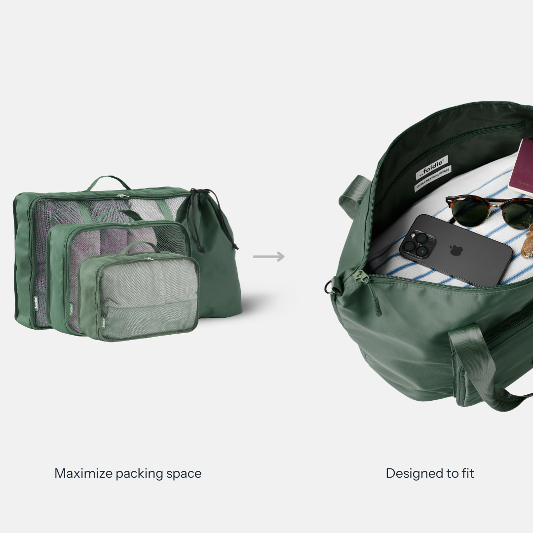 The Foldie® Packing Cube Set