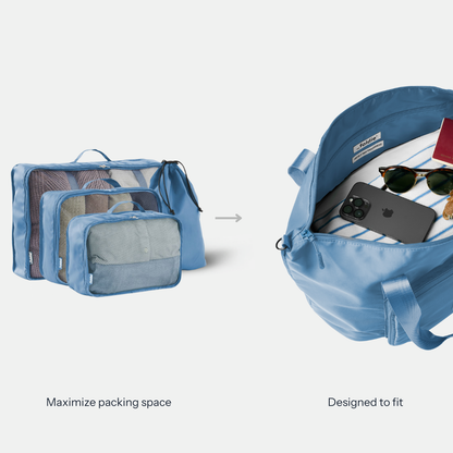 The Foldie® Packing Cube Set